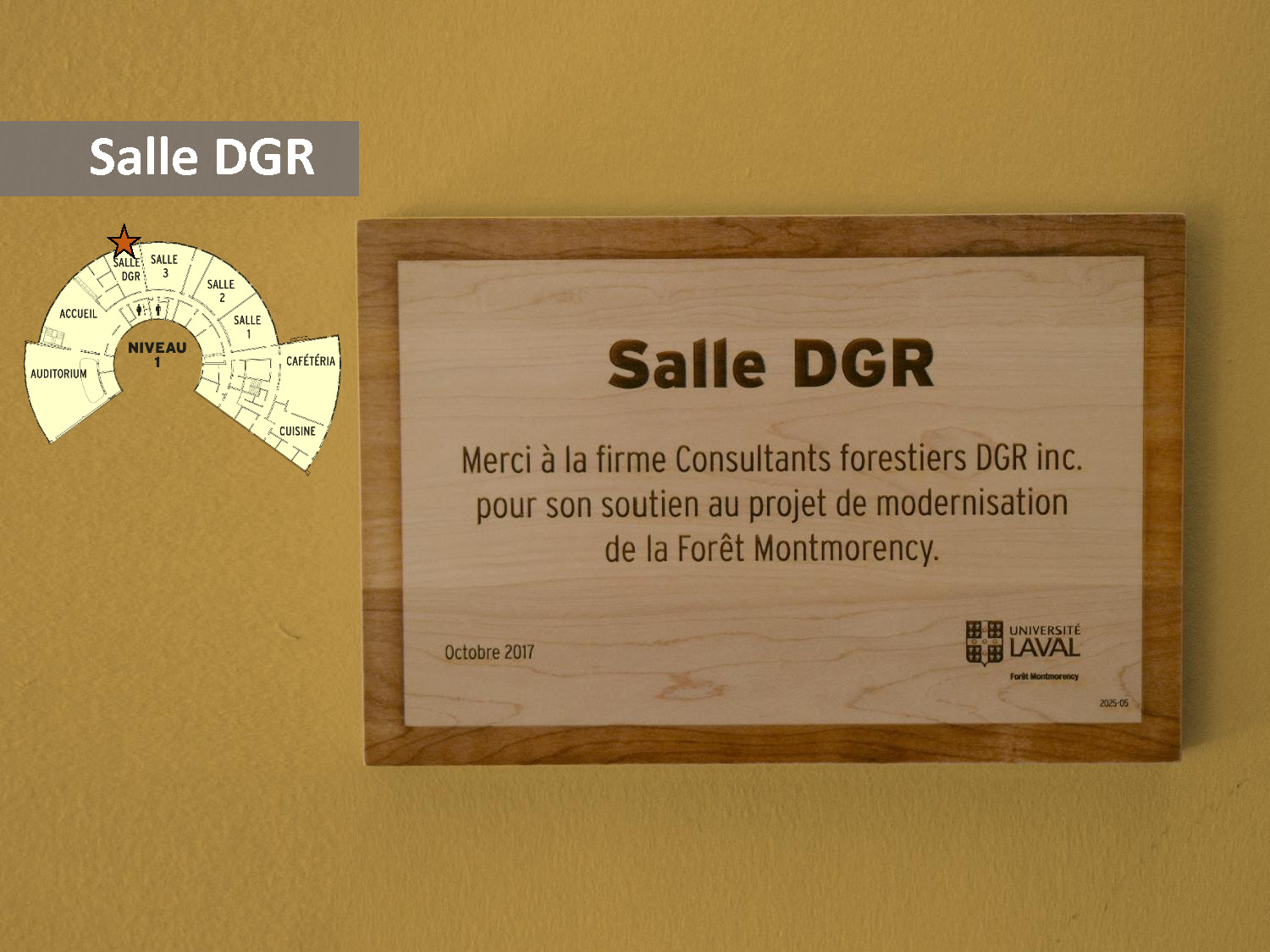 Salle DGR